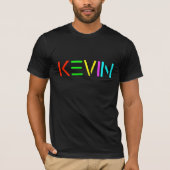 Logo d'ESPRIT de Kevin sur le T-shirt noir (Devant)
