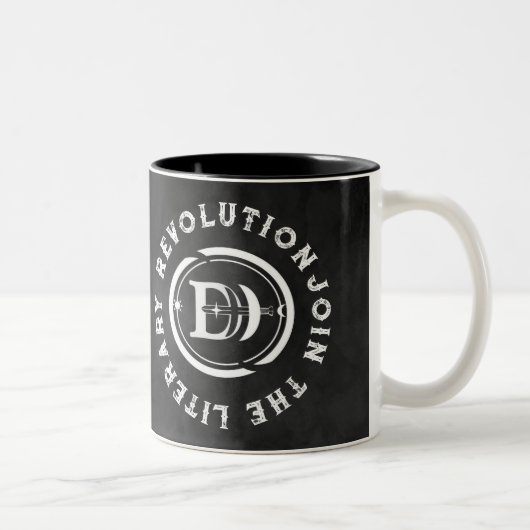 Logo DH Rebel Fiction : Mug de café 11oz (Droit)