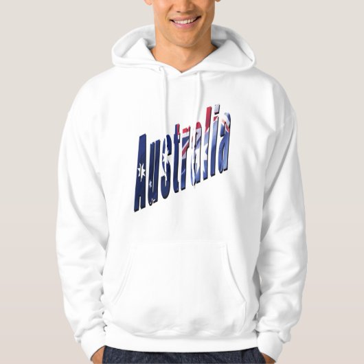 Logo Dimensional Aussie, Sweat - shirt à capuche b (Devant)