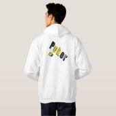 Logo Dimensionnel Chips, Sweat - shirt à capuche b (Dos entier)