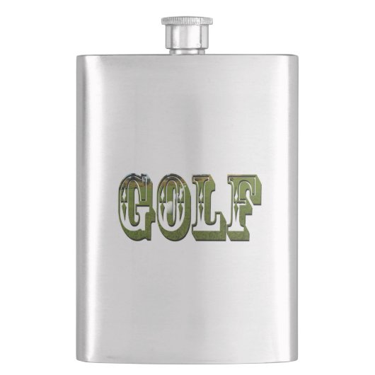 Logo Dimensionnel De Photo De Golf, Flacon Classiq (devant)