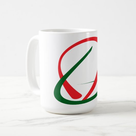 Logo d'intégration Vector Mug (Devant gauche)