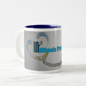 Logo d'IPT sur la tasse à deux tons (Devant gauche)