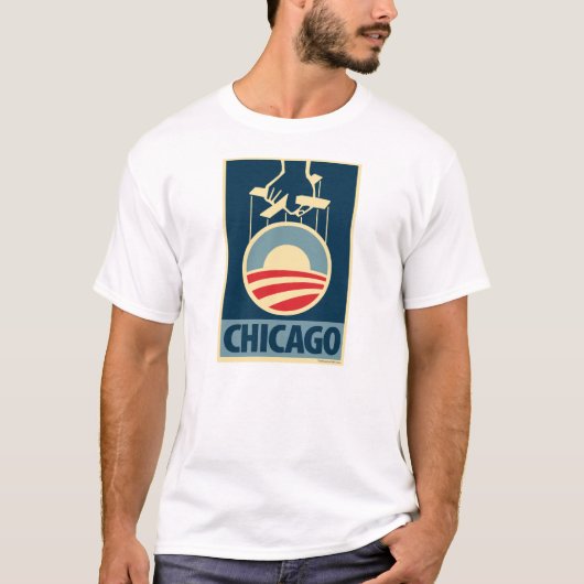 Logo d'Obama - Chicago : T-shirt d'OHP (Devant)