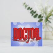 LOGO DOCTOR Internist Briefkaart (Staand voorkant)