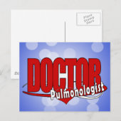 LOGO DOCTOR PULMONOLOGIST BRIEFKAART (Voorkant / Achterkant)