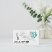 Logo du casque VR Tech | Carte du monde (Debout devant)