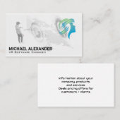 Logo du casque VR Tech | Carte du monde (Devant / Derrière)