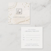 Logo du certificat cadeau ivoire de Parties scinti (Devant / Derrière)