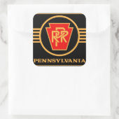 Logo du chemin de fer de Pennsylvanie, Sticker noi (Sac)