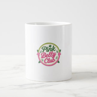 Logo du club de ventre rose Mug Cup Vaisselle