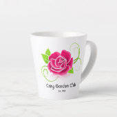 Logo du club Latte Mug (Angle droit)