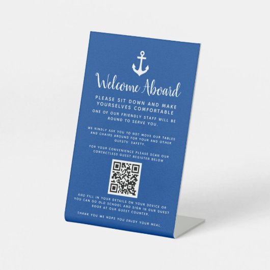 Logo du code QR du panneau d'accueil (Recto)