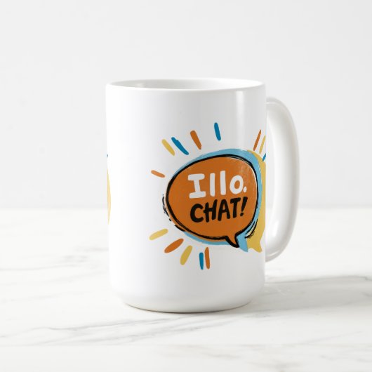 Logo du Conversation Mug Illo (Devant droit)