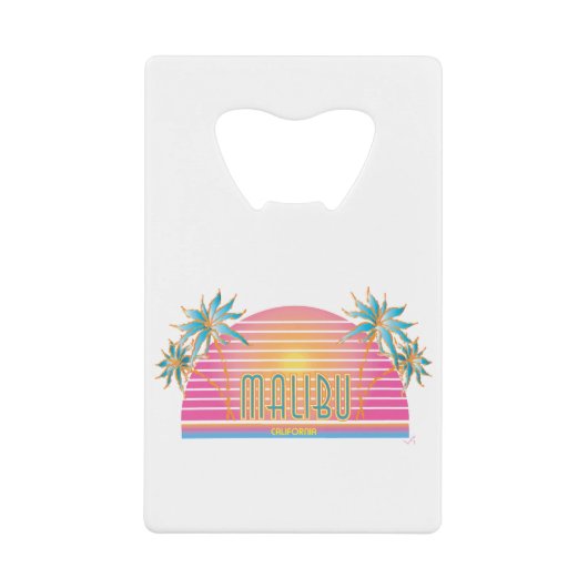 Logo du Cool Malibu-CA-Sun Palm Trees (Devant)