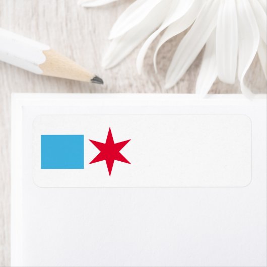 Logo du Étiquette de Chicago (En situation)