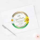 Logo du Étiquette de produit blanc Parties scintil (Enveloppe)