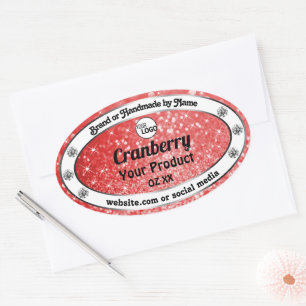 Logo du Étiquette de produits Ruby Red Sparkle Par