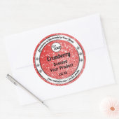 Logo du Étiquette de produits Ruby Red Sparkle Par (Enveloppe)