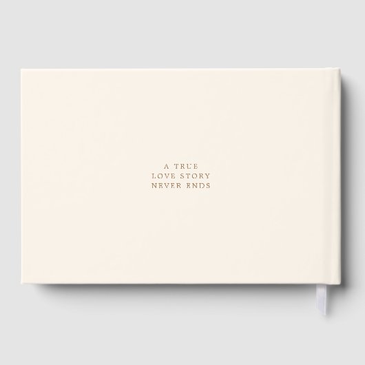 Logo du Mariage Monogramme Palm Tree Guides (Verso)