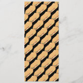 Logo du menu de la boutique de sandwichs modernes (Dos)