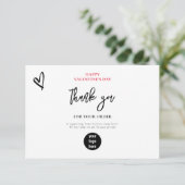 Logo du Merci d'affaires de Saint Valentin (Debout devant)