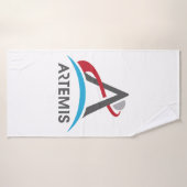 Logo du programme Artémis de la NASA Mars 2024 Ast (Serviette de bain)
