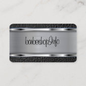 Logo du salon de coiffure / carte de visite crâne (Dos)