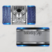 Logo du salon de coiffure / carte de visite crâne (Devant / Derrière)