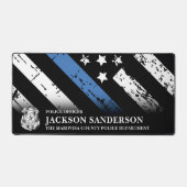 Logo du service de police de la ligne bleue mince (Recto)