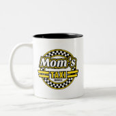 Logo du service de taxi de maman Café Mug (Gauche)