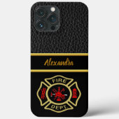 Logo du service d'incendie Coque d'or et de l'insi (Verso)