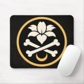 Logo du Studio Botanic & Bone | Tapis de souris (Avec souris)