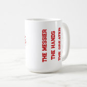 Logo Du Studio Grubby Hands + Mug De Devise (Devant droit)