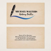 Logo du stylo | Note (Devant & derrière)