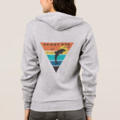 Logo du Sweat - shirt à capuche Zipper féminin sur (Dos)