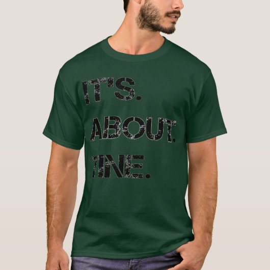 Logo du T-shirt Forest Green "About Tine" (Devant)