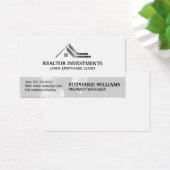 Logo du toit en métal de l'immobilier (Bureau)