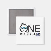 Logo d'un million et demi - Magnet (Recto/Verso)