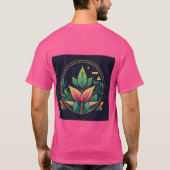 Logo d'une boutique de semences design de tshirt (Dos)