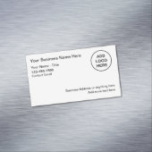 Logo DYI Carte de visite magnétique Modèle (In Situ)