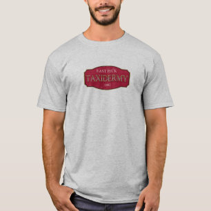 Logo East Peck Taxidermy uit Trial & Error T-shirt