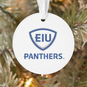 Logo Eastern Illinois Panthers Shield & Wordmark