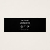 Logo Écran d'oreille des médias sociaux (Dos)