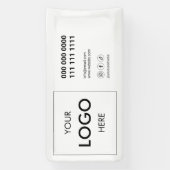 Logo eenvoudige professionele banner (Verticaal)