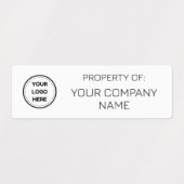 Logo-eigenschap toevoegen van labels (Design 2)