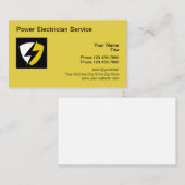 Logo électronique Modèle Carte de visite moderne (Devant / Derrière)