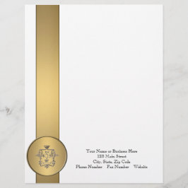 Logo Elegant Business Gold briefhoofd