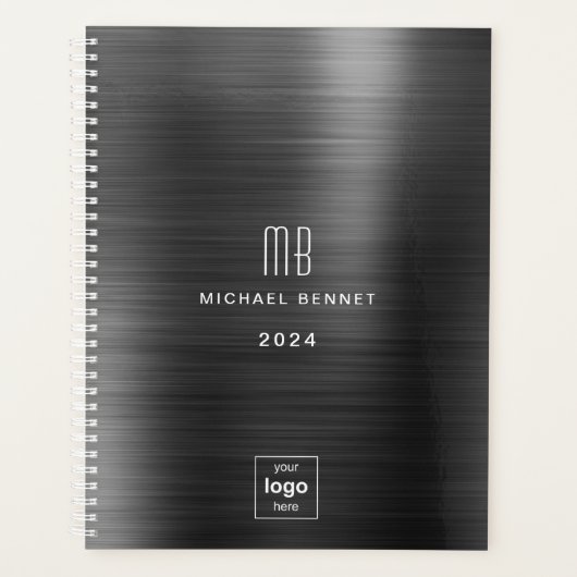 Logo Élégant Entreprise Noir 2024 (Devant)