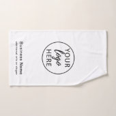 Logo Élégant Moderne pour Entreprise sur Mesure (Serviette à main)